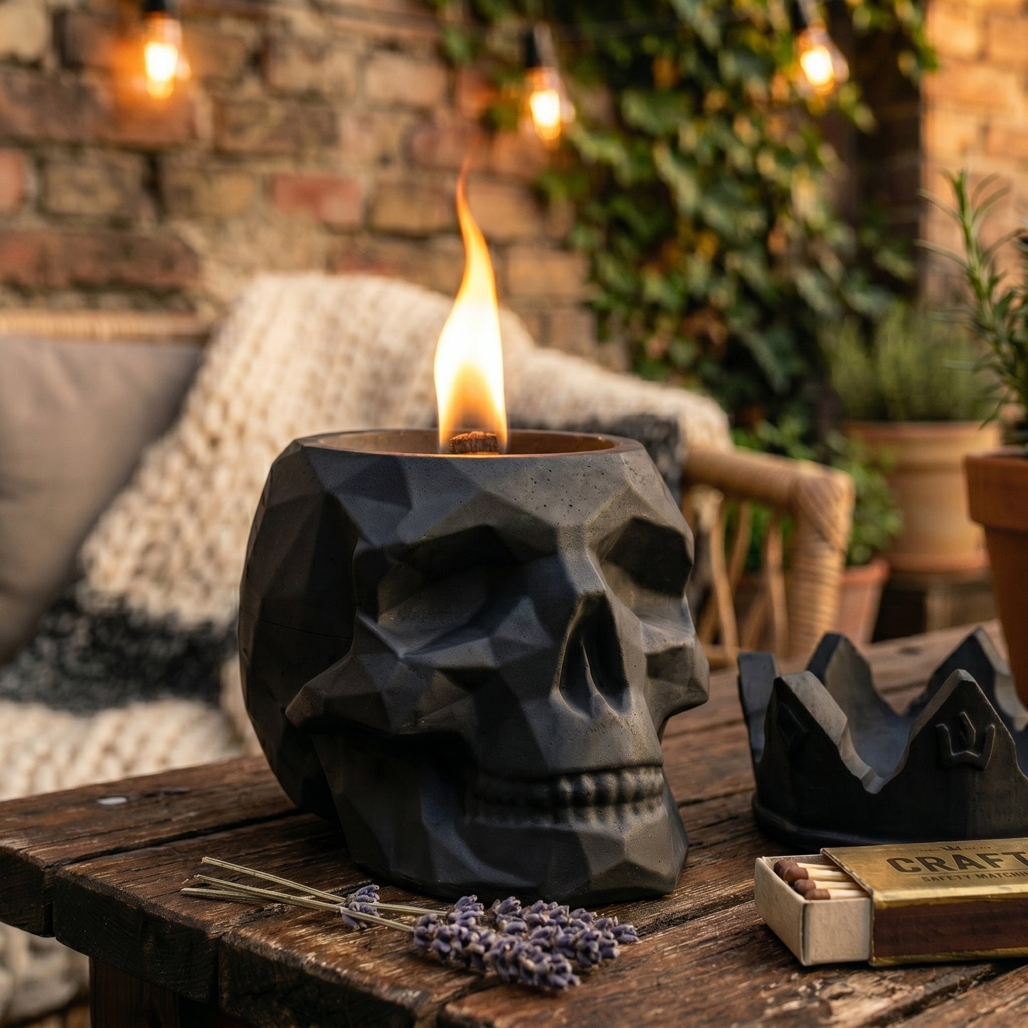 Wachsfresser Skully Outdoor
