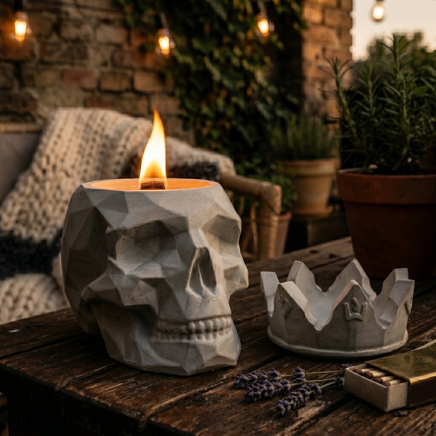 Wachsfresser Skully Outdoor